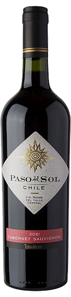 Paso Del Sol Cabernet Sauvignon Central Valley DO TerraMater, 0.75 л в Ханты-Мансийске
