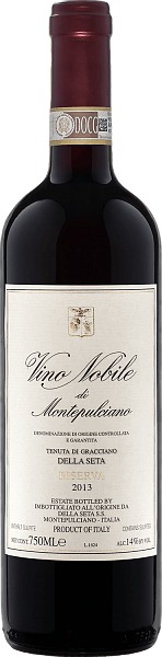 Vino Nobile di Montepulciano DOCG Riserva Tenuta di Gracciano Della Seta, 0.75 л в Ханты-Мансийске