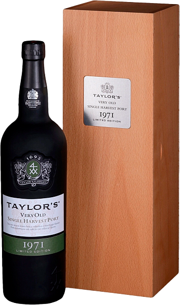 Taylor's Very Old Single Harvest Port 1971 (Подарочная упаковка), 0.75 л в Ханты-Мансийске