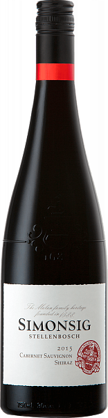 Cabernet Sauvignon-Shiraz Stellenbosch WO Simonsig, 0.75 л в Ханты-Мансийске