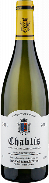 Chablis AOC Jean-Paul & Benoît Droin, 0.75 л в Ханты-Мансийске