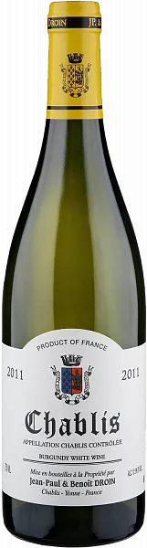 Chablis AOC Jean-Paul & Benoît Droin, 0.75 л в Ханты-Мансийске
