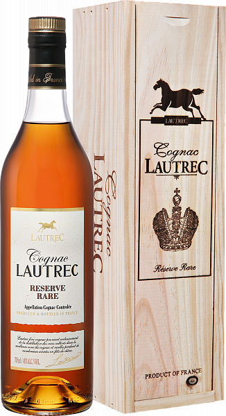 Lautrec Cognac Reserve Rare (Подарочная упаковка), 0.7 л в Ханты-Мансийске